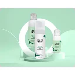 Набір Teens Only For-Teens Anti-Acne для проблемної шкіри проти висипань 13+: пінка для вмивання 150 мл + тонік 150 мл + сироватка 50 мл (2100761807549) - мініатюра 2
