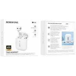 Навушники Borofone BW38 Joy true wireless BT headset білі до 4 годин - мініатюра 9