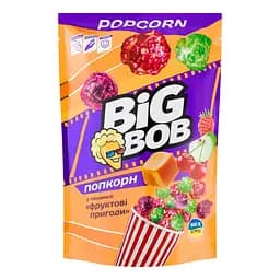 Попкорн Big Bob Фруктові пригоди, 85 г (929715)