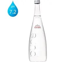 Evian, 0,75л, Евіан, Вода негазована, скло