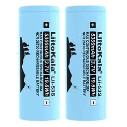 Акумулятор 26700 LiitoKala 5300mAh Li-ion (Lii-53S) - мініатюра 2