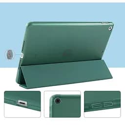 Чохол-книжка BeCover Tri Fold Hard для Apple iPad 10.2 2019/2020/2021 Dark Green (709656) - мініатюра 3