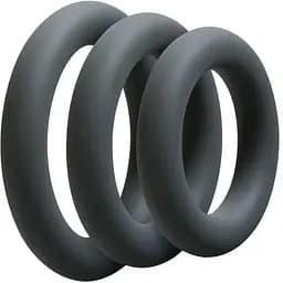Набір ерекційних кілець Doc Johnson Optimale 3 C-Ring Set Thick