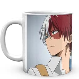 Кружка GeekLand Моя геройская академия My Hero Academia Тодороки Портрет с именем MHA 02.505 330 мл белая