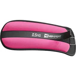 Утяжелители для ног и рук Hop-Sport HS-S001WB 2х0,5кг розовые