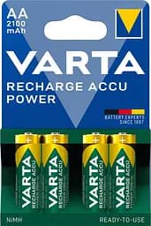 Акумулятор NI-MH Power AA 2100 мА•г 4шт VARTA teh0018518