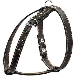 Шлея Collar одинарна для малих порід собак (ширина 14мм, А:40-48см, В:43-51см) чорний - мініатюра 2