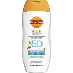 Дитяче сонцезахисне молочко Carroten Protect Plus SPF 50 200 мл