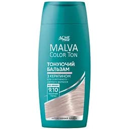 Тонуючий бальзам для волосся Acme Color Malva Color Ton 9.10 лазурний топаз 180 мл