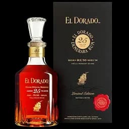 Ром El Dorado 25 yo, в подарунковій упаковці, 43%, 0,7 л