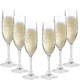 Бокал для шампанського скло 6 шт. 170 мл el3796 по 6 шт. (в упаковці)