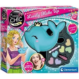 Набір дитячої косметики для макіяжу Clementoni Lovely Make Up. Dolphin Crazy Chic (18630)