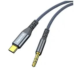 Кабель мультимедійний USB-C to 3.5mm M 1.2m gray ColorWay (CW-CBPDJ071-G) - мініатюра 3