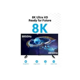 Кабель мультимедійний HDMI M to HDMI M 2.0m V2.1 8K60Hz VENTION (AANBH) - мініатюра 4