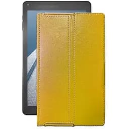 Чохол StatusCASE з екошкіри для планшету Sigma Tab A104 Жовтий