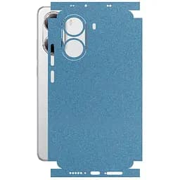 Защитная пленка StatusSKIN для Xiaomi Redmi Turbo 4 5G Корпус Винил Голубая глянец