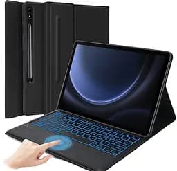 Чохол клавіатура Samsung Galaxy Tab S9 Plus / S9 FE+ / S10+ 12.4 SM X810 X816 X610 X616 X820 X826 BlueTooth Keyboard with TP