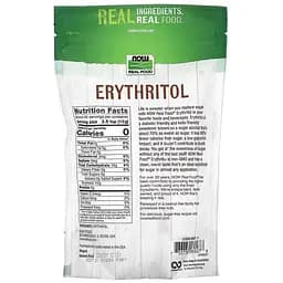 Замінник харчування Erythritol 454 грам NOW fit0016427 - мініатюра 2
