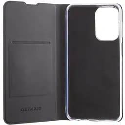 Шкіряний чохол-книжка GETMAN Elegant (PU) для Xiaomi Poco X5 5G / Redmi Note 12 5G Чорний - мініатюра 6