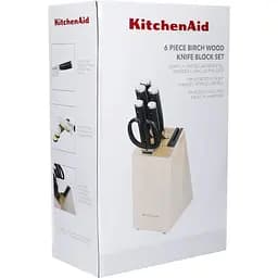 Набір ножів з підставкою KitchenAid Classic з точилом 6 предметів (KO6PSTSNOBG) - мініатюра 14
