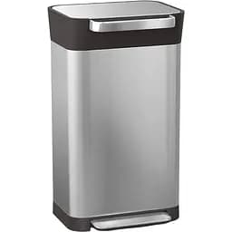 Контейнер для мусора Joseph Joseph Titan с педалью, стальной 30 л (30030)