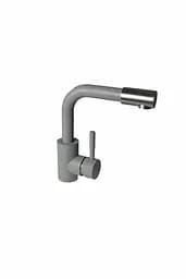 Змішувач для кухні Germece 8530 сірий металік Сірий