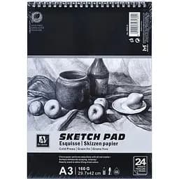 Альбом Sketch Pad 6002-S, А3 24 аркуші 160 г/м²