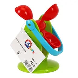 Дитячий набір для гри в пісочниці "Млинок" 9963TXK Зелений