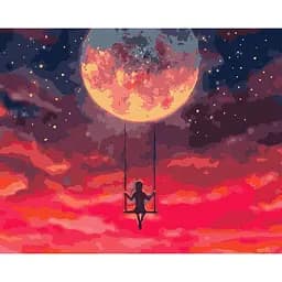 Картина по номерам Ideyka Космические качели KHO5045 40х50 см