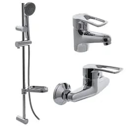 Набір змішувачів для душу Cron Hansberg SET-2 CR0843 Хром