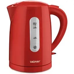 Електрочайник Zelmer ZCK7616R 1.7 л червоний