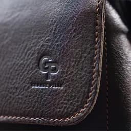 Чоловіча шкіряна сумка GRANDE PELLE 21х23х4,5 см sum0012521 - мініатюра 9