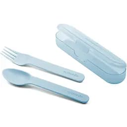 Набор столовых приборов Suavinex, синий (401237)