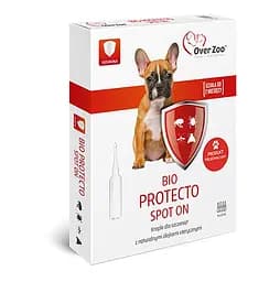Краплі для цуценят від комах Over Zoo Bio Protecto Spot On ЕКО 4х1мл (ціна за 1шт)