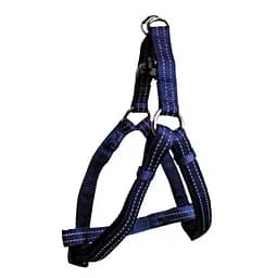 Світловідбиваюча шлея Croci Soft Reflective, 50-65х2 см, темно-синій (C5179736)