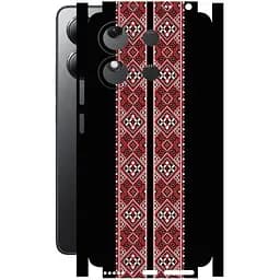 Захисна плівка StatusSKIN для Xiaomi Redmi Note 13 4G Корпус Вініл Вишиванка 3