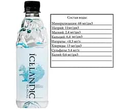 Icelandic Glacial, 0,33 л, Айсландік Глесіал, Вода мінеральна негазована, ПЕТ - мініатюра 3