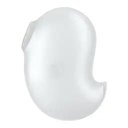 Вакуумный клиторальный стимулятор с вибрацией Satisfyer Cutie Ghost White Satisfyer SX0573 99366