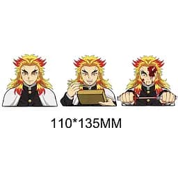 Голографічна наліпка Клинок, що розсікає демонів Кьоджуро Ренгоку Demon Slayer Rengoku Kyojuro