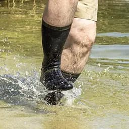Шкарпетки водонепроникні Dexshell Trekking, р-р S, з зеленою смужкою - мініатюра 3