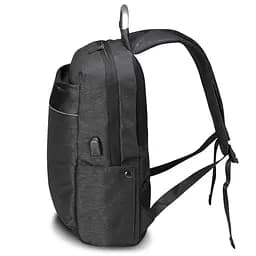 Рюкзак міський Semi Line USB 21 Black (P8252-0), Чорний - мініатюра 3