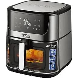 Аерофритюрниця безмасляна Zepline ZP-127 на 12л електрична з сенсорним керуванням 4000Вт