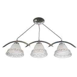 Люстра подвесная Brille кантри E27 60W BR (BKL-163S/3)