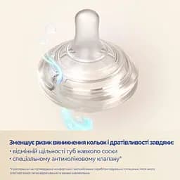 Уцінка. Пляшечка антиколікова Canpol babies Natural Shape з соскою Dual-zone 260 мл (35/401)  - мініатюра 9