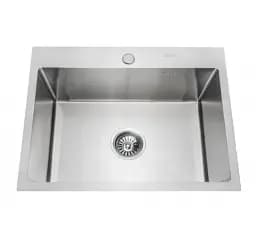 Мийка кухонна Kraft Handmade HS6045 + кошик 600х450х230х3 мм Нержавіюча сталь 30412