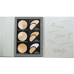 Палитра теней для век Karaja Серебряная палитра 3