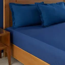 Простирадло Nautica Home - Lacivert синій 180x240