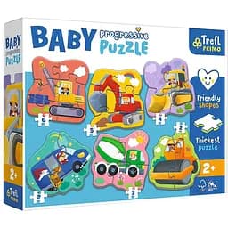 Пазлы Trefl Baby Progressive 6 в 1 Специальная техника