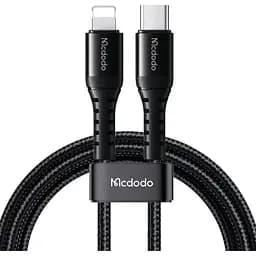 Кабель Mcdodo Type-C to Lightning 36W Data Cable 1 м Чорний