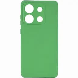 Силиконовый чехол Candy Full Camera для Infinix Smart 7 HD Зеленый / Green